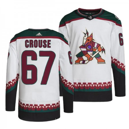 Mænd NHL Arizona Coyotes Trøje Lawson Crouse 67 Adidas Hvid Authentic